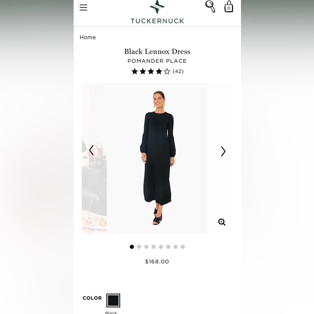 TUCKER NUCK Black Lennox Dress
POMANDER PLACE